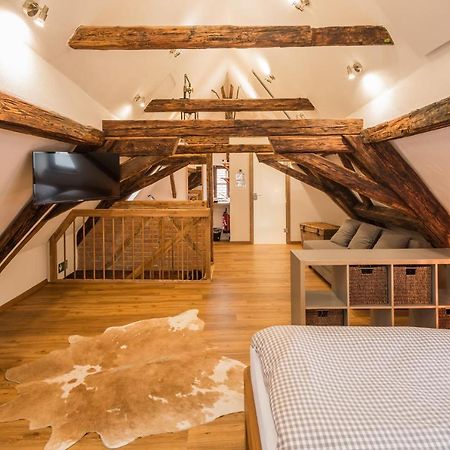 Alte Ritterstube Hotel Günzburg Buitenkant foto
