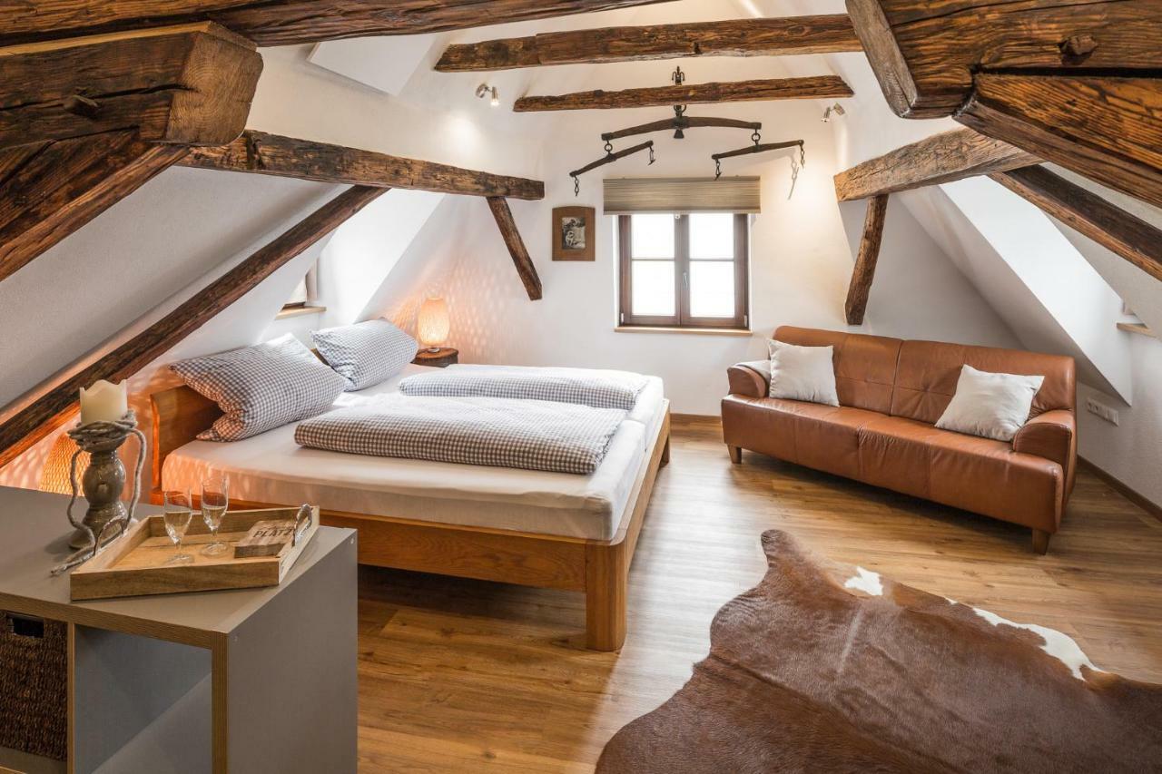 Alte Ritterstube Hotel Günzburg Buitenkant foto